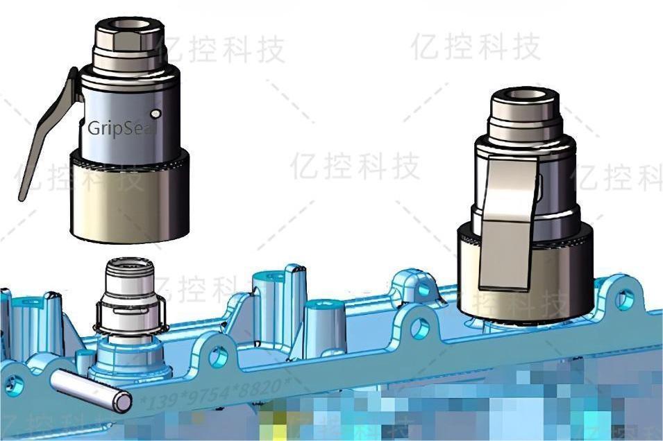 氣密測試快速密封連接器在新能源汽車VDA-NW接口的應(yīng)用案例分析