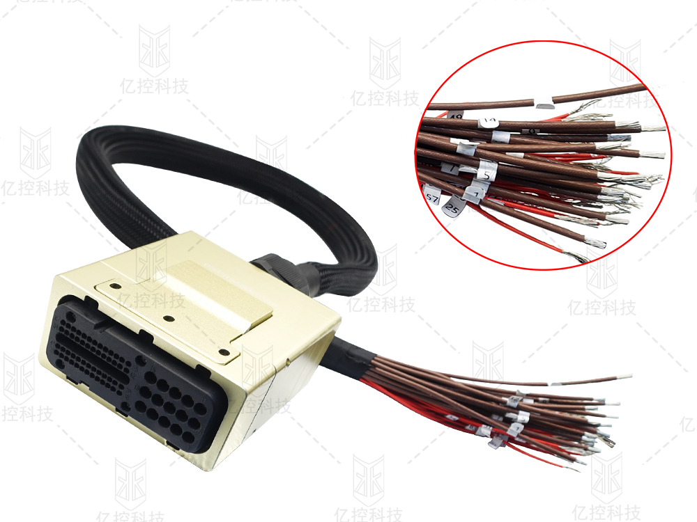 E10系列信號(hào)接口電測(cè)試連接器，應(yīng)用于新能源汽車(chē)的DCR測(cè)試和EOL測(cè)試